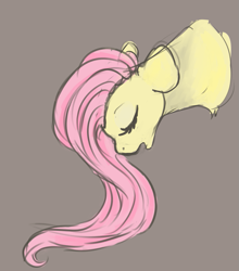 Size: 973x1107 | Tagged: safe, fluttershy, pegasus, pony, female, mare, pink mane, yellow coat