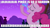 Size: 1280x720 | Tagged: safe, pinkie pie, earth pony, pony, magical mystery cure, image macro, le, pinkie drama, worst pony, xd