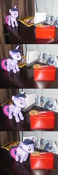 Size: 928x2784 | Tagged: safe, artist:bobarella, derpibooru import, twilight sparkle, comic, cookie, mrs fields, mrs. fields, national geographic, plushie, wii