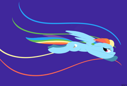 Size: 3496x2362 | Tagged: safe, artist:taurson, derpibooru import, rainbow dash, pegasus, pony, flying, solo