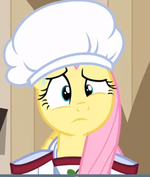 Size: 403x478 | Tagged: safe, screencap, fluttershy, pegasus, pony, female, mare, pink mane, yellow coat