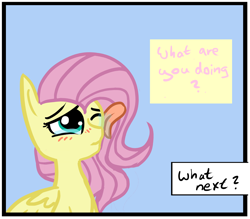 Size: 1312x1151 | Tagged: artist needed, safe, fluttershy, pegasus, pony, crying, licking, speech bubble