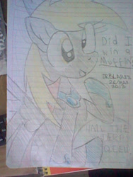 Size: 480x640 | Tagged: safe, artist:drblarts, derpy hooves, pegasus, pony, 30 minute art challenge, female, mare