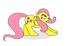 Size: 1205x763 | Tagged: safe, artist:sylis1232, fluttershy, pegasus, pony, female, mare, simple background, white background