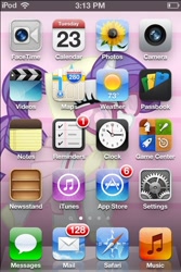 Size: 640x960 | Tagged: safe, rarity, pony, unicorn, female, home screen, horn, ios, mare, white coat