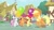 Size: 1176x662 | Tagged: safe, screencap, apple bloom, applejack, scootaloo, sweetie belle, earth pony, pony, one bad apple, balloon, cutie mark crusaders, youtube caption