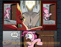 Size: 900x700 | Tagged: safe, pinkie pie, earth pony, pony, exploitable meme, kill your family show, melvin, meme, obligatory pony, surprise door, yami marik, yugioh abridged