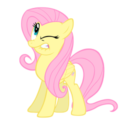 Size: 4000x4000 | Tagged: safe, artist:blackm3sh, fluttershy, pegasus, pony, simple background, transparent background, vector