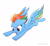 Size: 1086x1007 | Tagged: safe, artist:lamar_bone, derpibooru import, rainbow dash, pegasus, pony, simple background, solo