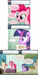 Size: 1280x2523 | Tagged: safe, derpibooru import, pinkie pie, twilight sparkle, oc, earth pony, pony, annyshy, ask dawnstar, dawnstar, hospital, nurse, tumblr