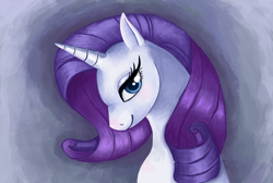 Size: 1008x676 | Tagged: safe, artist:6ghost, rarity, pony, unicorn, female, horn, mare, white coat