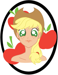 Size: 773x1000 | Tagged: safe, artist:xxxthepretentiousxxx, applejack, human, applejack's hat, blonde hair, clothes, female, humanized, solo