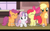 Size: 1024x640 | Tagged: safe, edited screencap, screencap, apple bloom, applejack, scootaloo, sweetie belle, earth pony, pony, one bad apple, caption, youtube caption