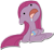 Size: 724x659 | Tagged: safe, pinkie pie, earth pony, pony, drool, female, mare, pink coat, pink mane, pinkamena diane pie, stupid