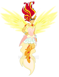 Size: 766x1000 | Tagged: safe, artist:moonlitcanid, sunset shimmer, equestria girls, friendship games, daydream shimmer, solo