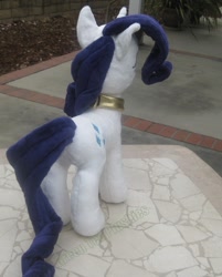 Size: 1280x1590 | Tagged: safe, artist:greenteaplushies, rarity, irl, photo, plushie