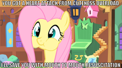 Size: 947x533 | Tagged: safe, fluttershy, pegasus, pony, cute, faic, heart attack, hnnng, image macro