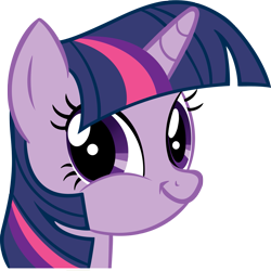 Size: 1185x1185 | Tagged: source needed, safe, derpibooru import, twilight sparkle, unicorn twilight, unicorn, faic, looking at you, simple background, smiling, solo, transparent background, twiface, vector, wrong neighborhood