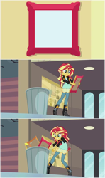 Size: 558x941 | Tagged: safe, artist:dannydsi3d, sunset shimmer, equestria girls, my past is not today, blank, template