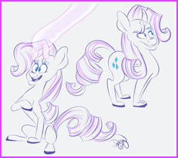 Size: 570x507 | Tagged: safe, artist:skwickles, rarity, pony, unicorn, female, horn, mare, white coat