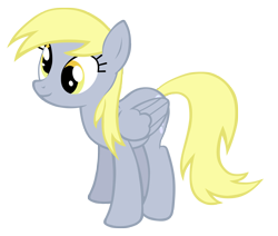 Size: 2356x2000 | Tagged: dead source, safe, artist:makintosh91, derpy hooves, pegasus, pony, female, mare, simple background, solo, transparent background, vector