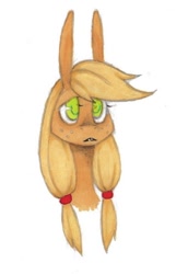 Size: 532x774 | Tagged: safe, artist:euroshopperenergydrink, applejack, earth pony, pony, solo