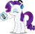 Size: 1025x1002 | Tagged: safe, artist:cubonator, rarity, pony, unicorn, headphones, mp3 player, simple background, transparent background, vector