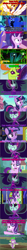 Size: 640x5821 | Tagged: safe, edit, edited screencap, screencap, daybreaker, midnight sparkle, nightmare moon, queen chrysalis, sci-twi, spike, starlight glimmer, thorax, twilight sparkle, twilight sparkle (alicorn), alicorn, changedling, changeling, changeling queen, dragon, a royal problem, equestria girls, friendship games, molt down, the mean 6, comic, dragonball z abridged, female, king thorax, plan to eradicate christmas, plan to eradicate the saiyans, screencap comic, team four star, text, winged spike
