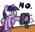 Size: 800x727 | Tagged: safe, derpibooru import, edit, twilight sparkle, twilight sparkle (alicorn), alicorn, pony, computer, no, reaction image, screen punch