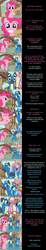 Size: 2000x10793 | Tagged: safe, artist:mlp-silver-quill, derpibooru import, pinkie pie, rainbow dash, thunderlane, earth pony, pegasus, pony, comic:pinkie pie says goodnight, marks and recreation, absurd resolution, clothes, comic, excited, female, goggles, grin, laughing, looking at you, male, mare, nickname, ponyville, smiling, stallion, starry eyes, uniform, wingding eyes, wonderbolts, wonderbolts uniform