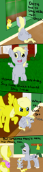 Size: 1000x4000 | Tagged: safe, artist:the-pink-dragon, derpy hooves, pegasus, pony, fanfic:bubbles, comic, derpy's mother, fanfic, female, mare