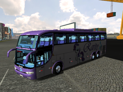 Size: 640x480 | Tagged: safe, rarity, pony, unicorn, 18 wos haulin, bus, double decker bus, mod bus