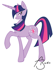 Size: 3000x4000 | Tagged: safe, artist:minerea, derpibooru import, twilight sparkle, pony, unicorn, absurd resolution, female, horn, mare, purple coat, purple mane, solo