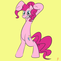 Size: 3600x3600 | Tagged: safe, artist:s8ansglory, pinkie pie, earth pony, pony, solo