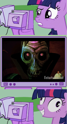 Size: 583x1078 | Tagged: safe, derpibooru import, twilight sparkle, exploitable meme, meme, rat king, teenage mutant ninja turtles, tv meme