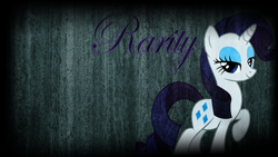 Size: 1920x1080 | Tagged: safe, artist:thesarcasticbrony, rarity, pony, unicorn, grunge, vector, wallpaper