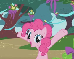 Size: 899x720 | Tagged: safe, pinkie pie, earth pony, pony, happy, solo