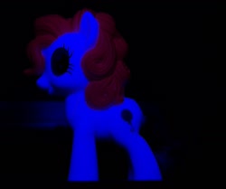 Size: 1448x1208 | Tagged: safe, artist:a8702131, pinkie pie, earth pony, pony, blacklight, mcdonald's, toy