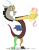 Size: 1166x1506 | Tagged: safe, artist:mattyhex, discord, fluttershy, pegasus, pony, discoshy, doll, female, male, shipping, straight