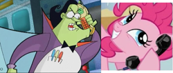 Size: 801x340 | Tagged: safe, pinkie pie, earth pony, pony, cyberchase, exploitable meme, hacker, phone meme, the hacker