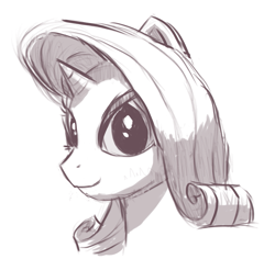 Size: 1055x996 | Tagged: safe, artist:charzymon, rarity, pony, unicorn, female, horn, mare, white coat