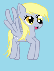 Size: 394x518 | Tagged: safe, artist:xxmakalaxx, derpy hooves, pegasus, pony, female, mare, solo