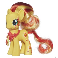 Size: 1000x1000 | Tagged: safe, sunset shimmer, pony, unicorn, brushable, toy