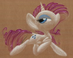 Size: 1024x820 | Tagged: safe, artist:getchanoodlewet, rarity, pony, unicorn, female, horn, mare, solo, white coat