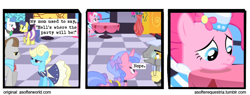 Size: 720x275 | Tagged: safe, artist:limeylassen, pinkie pie, earth pony, pony, a softer world, gala, hell