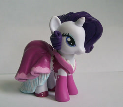 Size: 1500x1307 | Tagged: artist needed, safe, rarity, pony, unicorn, clothes, custom, dress, figurine, socks