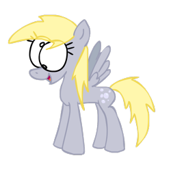 Size: 1000x1000 | Tagged: safe, derpy hooves, pegasus, pony, female, mare, solo