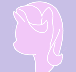 Size: 702x672 | Tagged: safe, artist:violaconcert, derpibooru exclusive, starlight glimmer, pony, unicorn, bust, portrait, purple background, simple background, solo