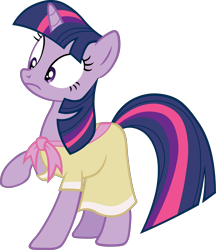 Size: 4980x5760 | Tagged: safe, artist:scrimpeh, derpibooru import, twilight sparkle, pony, unicorn, sweet and elite, absurd resolution, birthday dress, clothes, dress, female, mare, simple background, solo, transparent background, vector