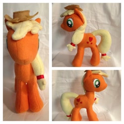 Size: 1200x1200 | Tagged: safe, artist:rx71oo4, applejack, pony, irl, photo, plushie, solo